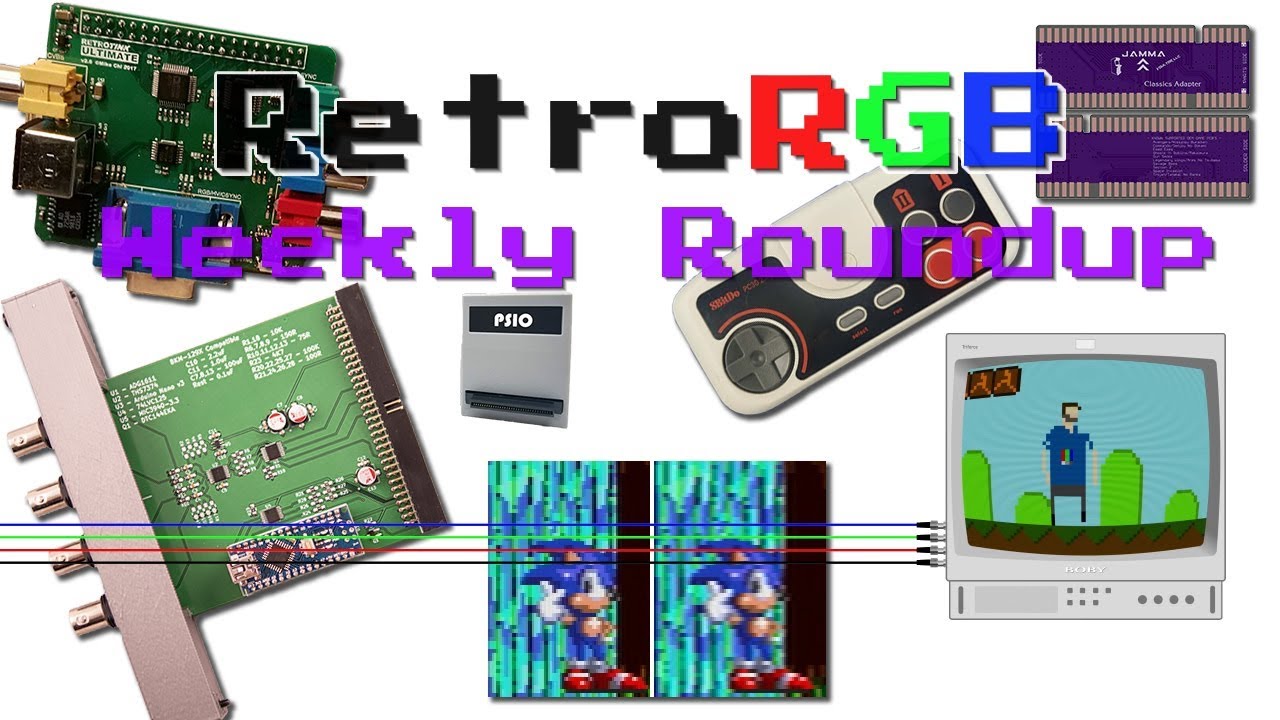 RetroRGB Weekly Roundup #193 - March 18th 2020 - YouTube