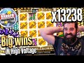 Record win x13238  on Danger High Voltage   - Top 5 Big wins in casino slot