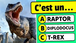 Devine le DINOSAURE...! 🦖🌋✅ | 32 Questions de Culture Générale sur les Dinosaures