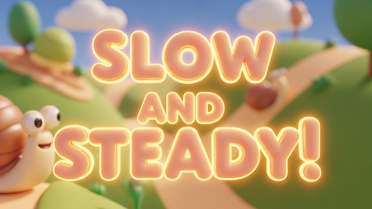 Baby Turtle Crawls So Slow! 🐢 | Gentle Toddler Song | Soothing Nursery Rhyme