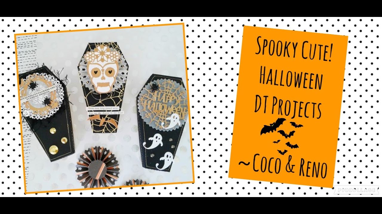 Spooky Cute! Halloween DT Projects Coco & Reno YouTube