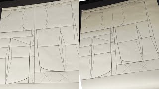 How to Draft a Full scale Basic Bodice Pattern | Easy Step-by-Step Tutorial for Beginners