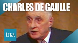 1967 : Conférence de presse de Charles de Gaulle &quot;L&#39;Etat d&#39;Israël&quot; | Archive INA
