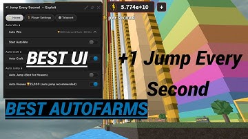 [NEW] OP Script UI for Roblox +1 Jump Every Second [PASTEBIN] | Auto Farm | Auto Win | Auto Rebirth