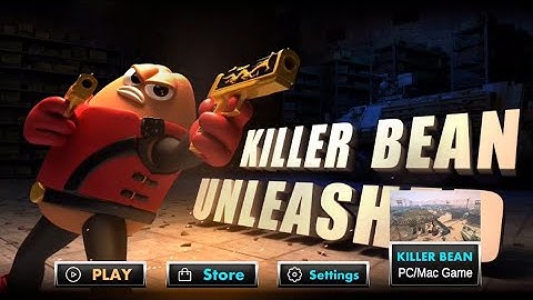 Killer bean Unleashed game mega level #1....amazing gameplay..