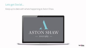 inVoke Digital Signage - Aston Shaw - AdScreen Installation