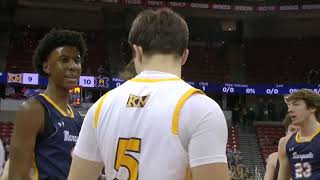 2024 WIAA Boys State Basketball Semifinal Division 1   Marquette University H S  vs Kettle Moraine