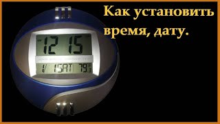 ✔ 10. Установка время и даты на эл.часах Kadio 3885N и где их купить.