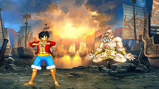 Monkey D Luffy Vs Dhalsim - MAX DIFFICULTY EPIC FIGHT ! screenshot 5