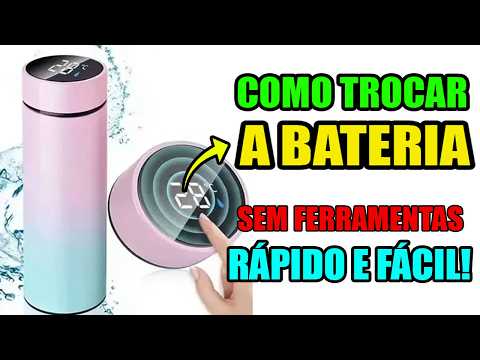 HOW TO CHANGE THE THERMOS BATTERY QUICKLY AND EASILY WITHOUT USING ANY TOOLS.