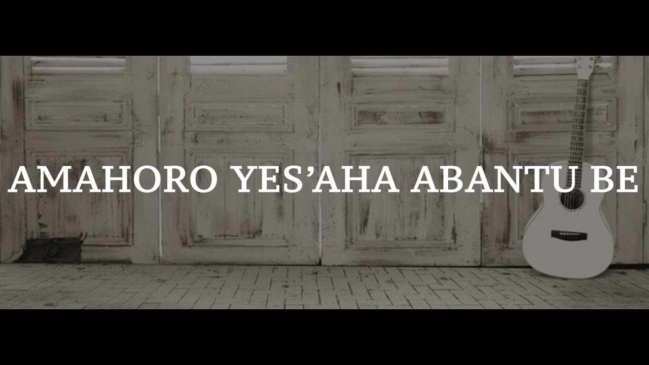 Amahoro Yesaha abantu be 171 Gushimisha   Papi Clever  Dorcas   Video lyrics 2021