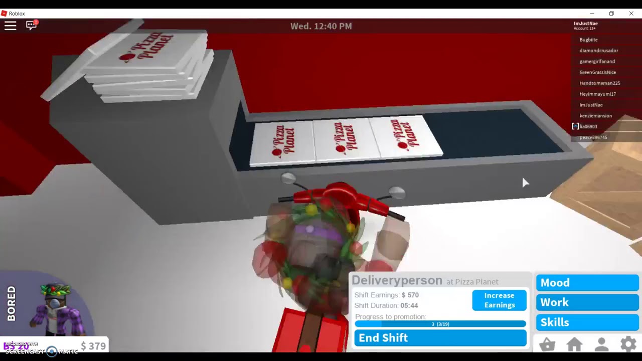 Bloxburg Delivery Person Promotion Money