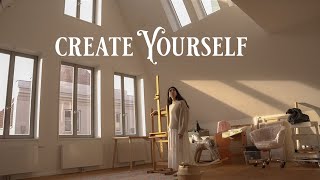 How to Change your Life ✨ Cozy Art Studio move in + Decorating 🔑 Living alone Art Vlog screenshot 2