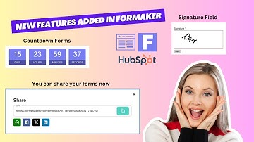 New Features Added in Formaker (HubSpot Multi Step Form builder)