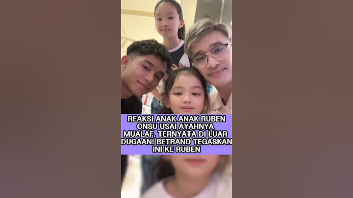 mereka sangat sayang Ruben🥺 #rubenonsu #sarwendah #betrandpeto #raffiahmad