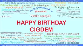 Cigdem   Languages Idiomas - Happy Birthday