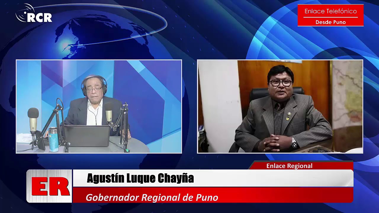 ENTREVISTA AL GOBERNADOR DE PUNO, AGUSTÍN LUQUE CHAYÑA