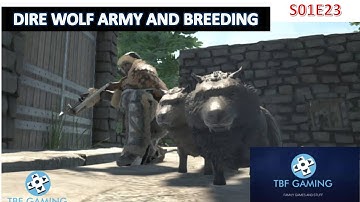 Dire Wolf Army and Breeding E23 Ark Survival Evolved Xbox One