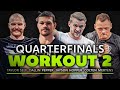 Crossfit born primitive quarterfinals  test 4 qf workout 2  taylor dallin jayson colten