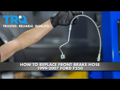 How to Replace Front Brake Hose 1999-2007 Ford F250