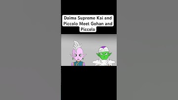 DB Daima Supreme Kai and Piccolo Meet Gohan and Piccolo #dragonballdaima