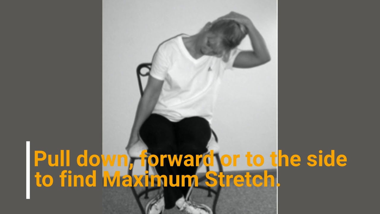 Prairie Chiropractic Seated Cervical Stretch YouTube