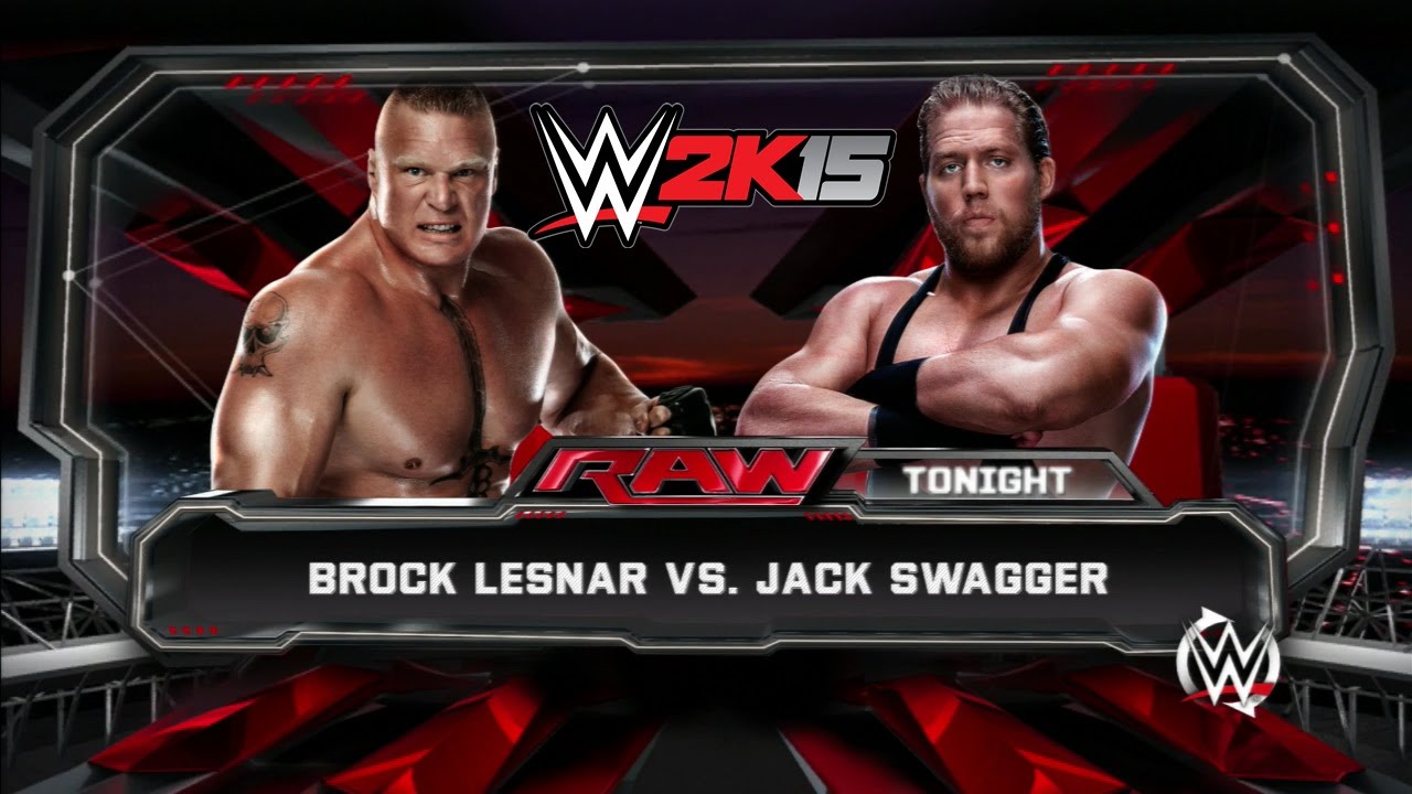 WWE 2K15 Gameplay Brock Lesnar VS Jack Swagger PS3 HD - YouTube