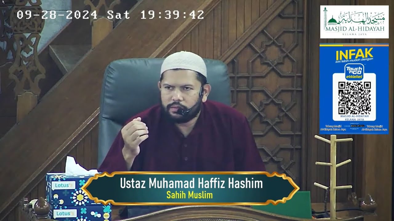 [LIVE] Kuliah Subuh oleh Ustaz Muhammad Haffiz Hashim