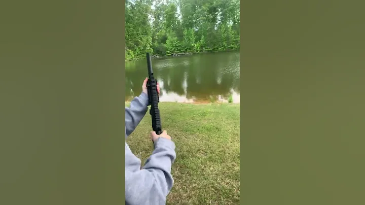 American Tactical GSG-16 .22 long rifle first shots (MP5 Clone)