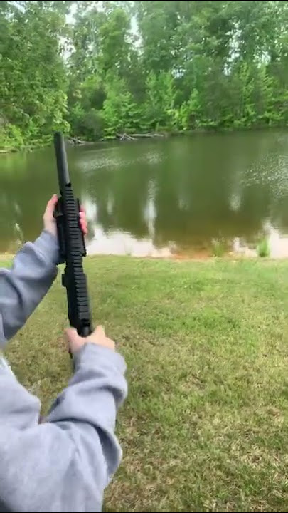 American Tactical GSG-16 .22 long rifle first shots (MP5 Clone)