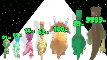 Dinosaur Evolution - Level Up Dinosaur Max Level Gameplay (New Update) Part 2