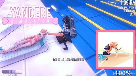 Content Checklist:Drowning Osana with the swimming pool method -Yandere Simulator-