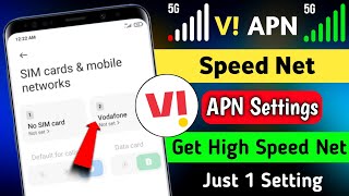 Vi New Apn Setting September 2023 | Vodafone Network Problem | Vi Network Problem Solution | Vi net