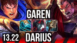 GAREN vs DARIUS (TOP) | 6/2/8 | KR Diamond | 13.22