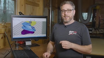 Signature Part- Spiral Staircase- Roughing with a Multiaxis Saw