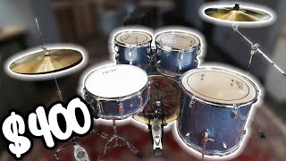 This Drum Set SHOULD NOT Sound This Good - $400 Amazon Drum Set Review