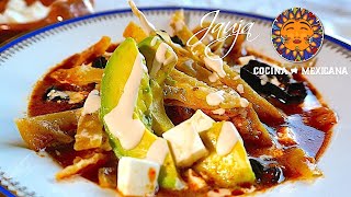 La Mejor Sopa de Tortilla Tradicional