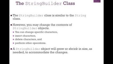 CIT130 - Week 12 - TextProcessing Video