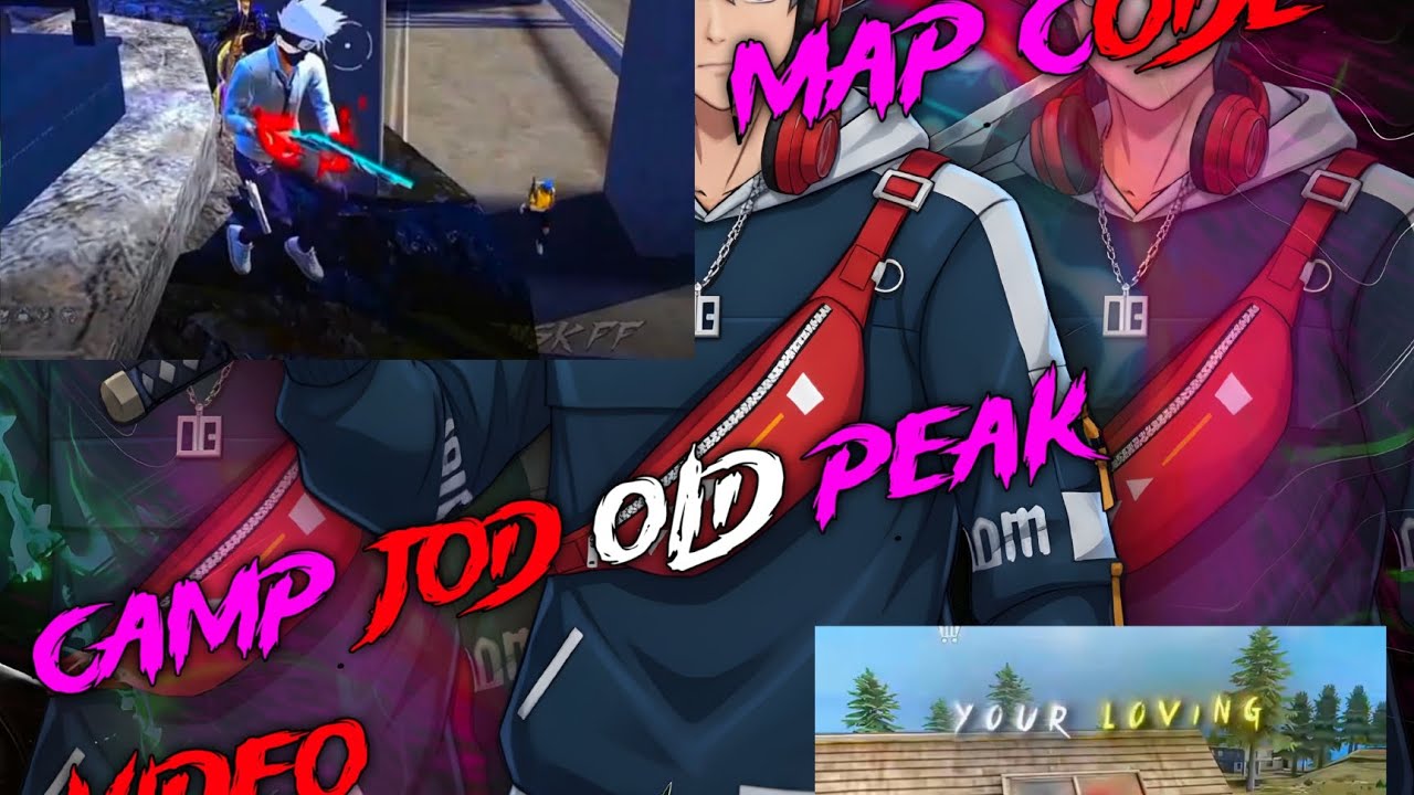 Camp jod ff | peak video map code| Old plantion Map Code ||🙂||LigerX Gaming 