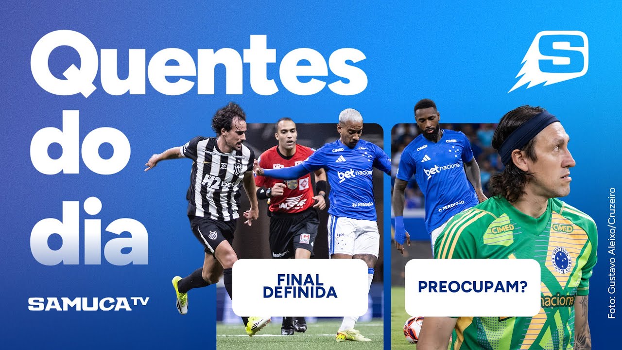 GERSON E CÁSSIO PREOCUPAM? FINAL DEFINIDA PRA DOMINGO