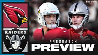 NFL Preseason Game Preview: Cardinals vs Raiders | Predictions + Expectations for Fernando Mendoza
