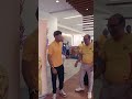 All smiles, meeting and greeting at the PWC! 🤝💛#WhistleForSuperKings