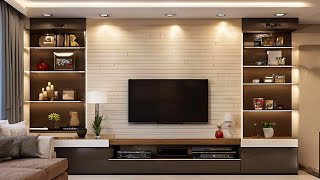 New Living Room TV Cabinet Design Ideas 2024 Modern TV Wall Units | Home Interior Wall Decorations