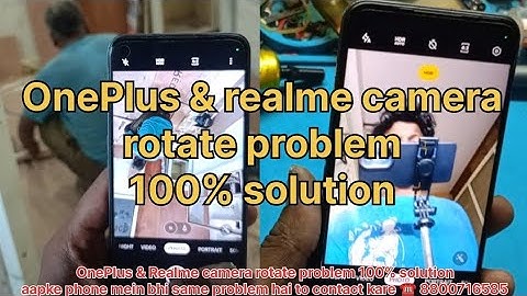 OnePlus & Realme front camera rotate problem 100% solution #realme #oneplus #vivo #shorts #video