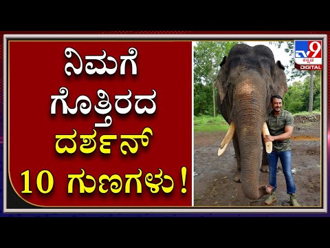 ದಾಸನ ಹತ್ತು ಹಲವು ಗುಣಗಳ ದರ್ಶನ | Darshan Top Ten Qualities