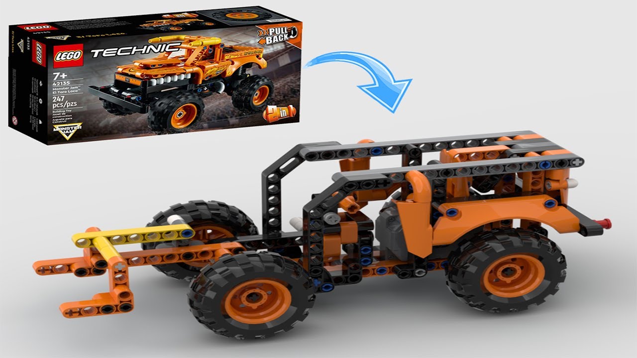 LEGO MOC-155660 Skid Steer Loader 42135 Alternative by ErikGS