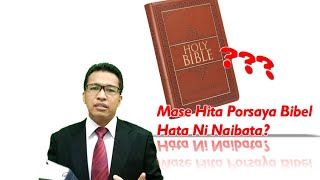Bukti Bibel Hata ni Naibata | FONDASI IMAN NI HALAK KRISTEN Ep.2 (Bahasa Simalungun)