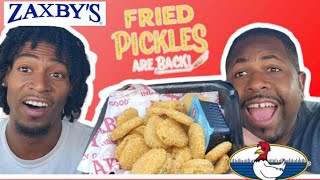 Zaxby's Fried Pickles Review| THEY'RE BACK!