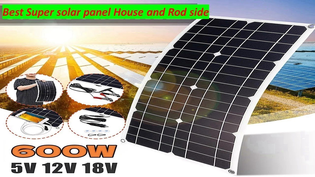 Best Super solar panel House and Rod side | Top 5 Best Super solar panel House and Rod side On Alie