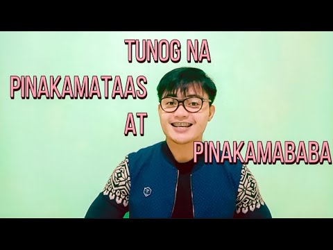 Music | Tunog na PINAKAMATAAS at PINAKAMABABA | RANGE o Antas ng Boses